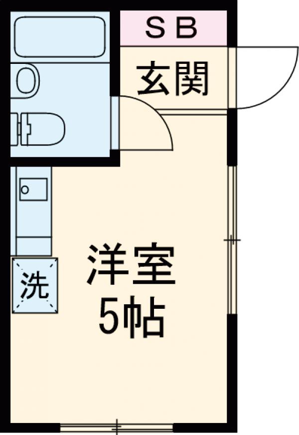 ソレイユ経堂の間取り