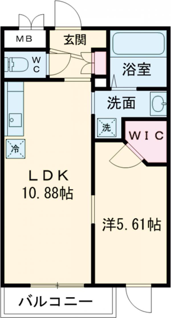 ナチュール浜田山の間取り