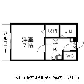 パレアージュの間取り
