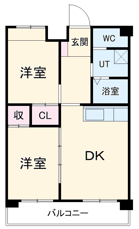 メゾンやわらぎの間取り