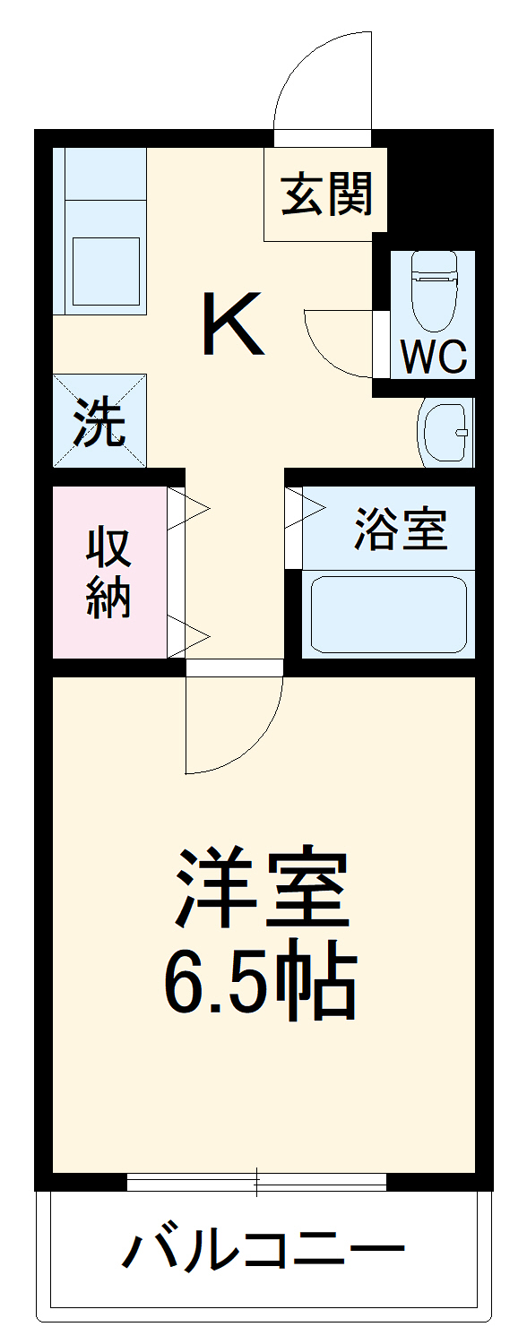 SUN HILLS IKUTAの間取り