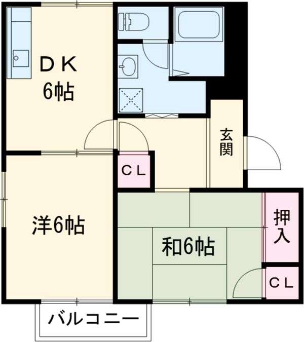 フォーレス千代田の間取り