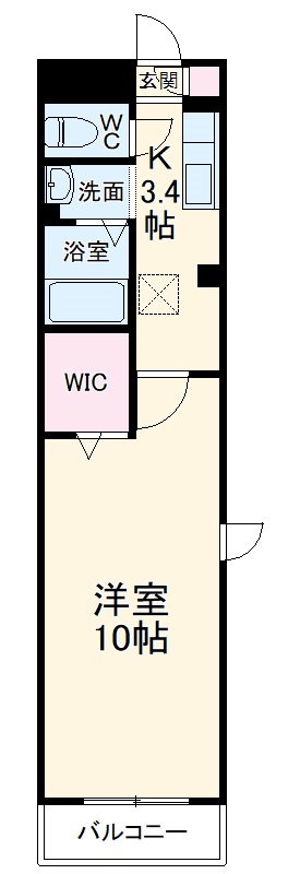 グランメールの間取り