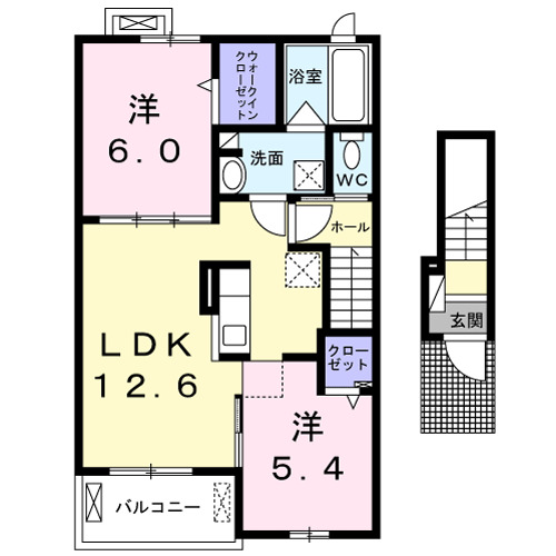 ココ・ベレットの間取り
