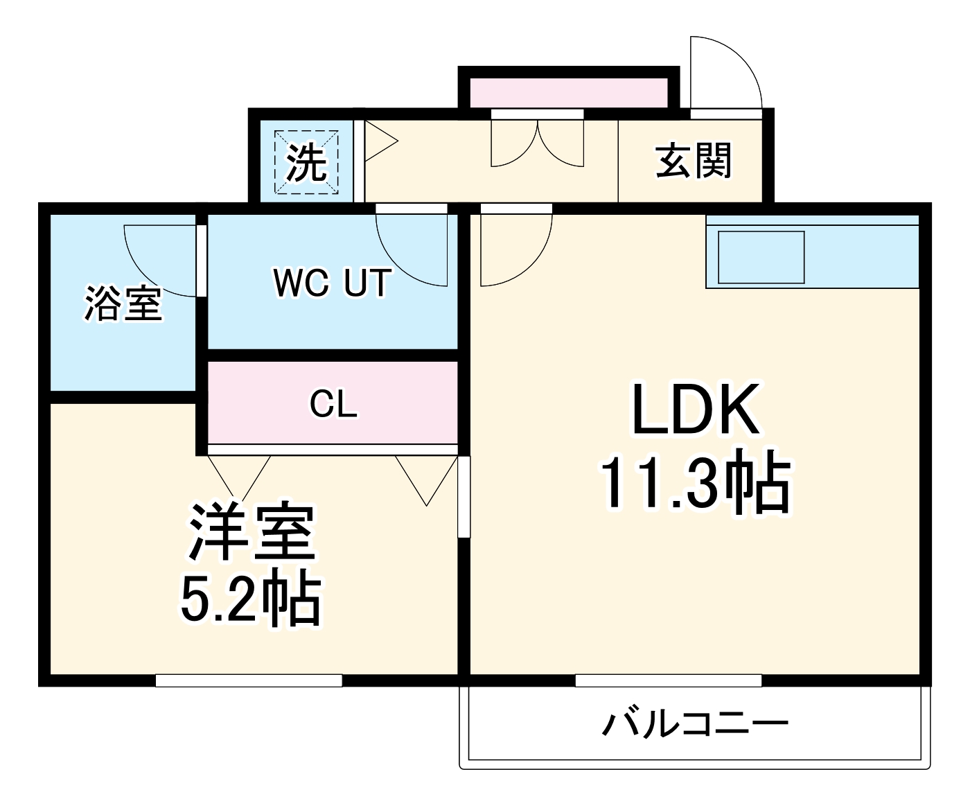 グランディール八事石坂の間取り