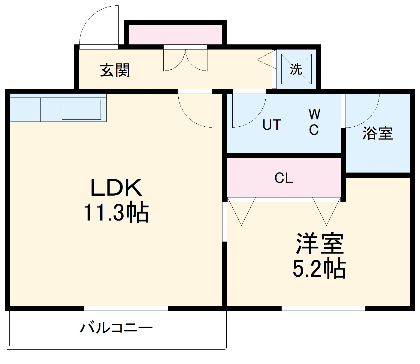 グランディール八事石坂の間取り