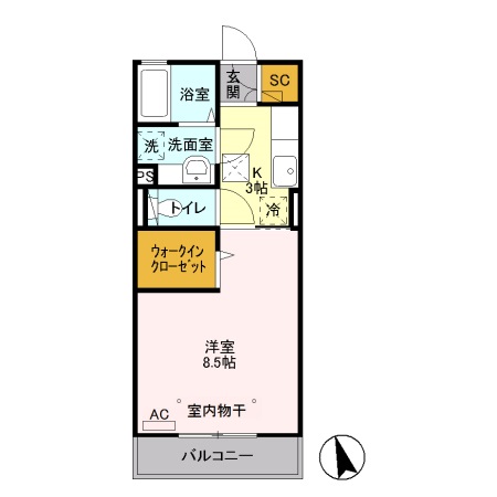 プティール Ⅲの間取り