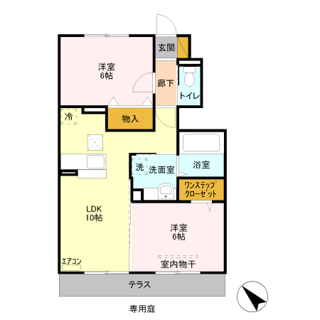 ロイヤル ローサの間取り