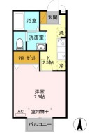 エスペランサKの間取り