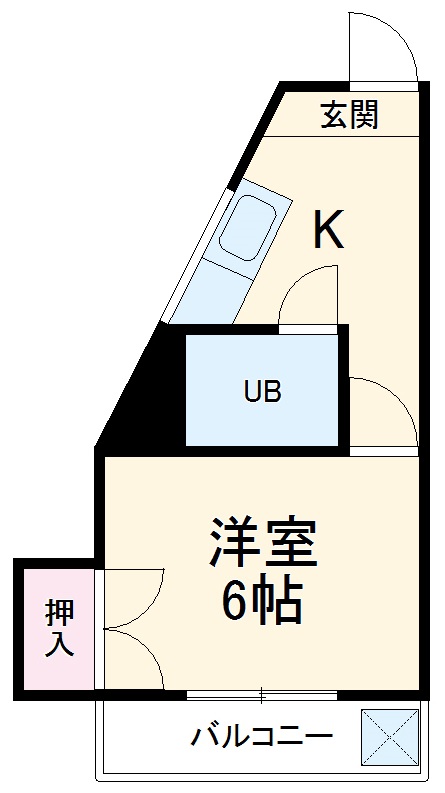 第一ローズハイツの間取り