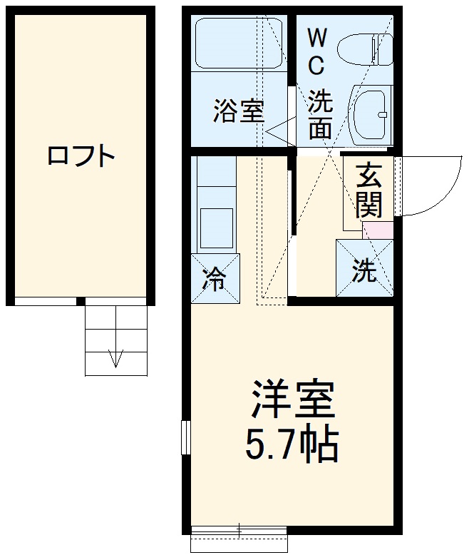 ドミール横浜の間取り