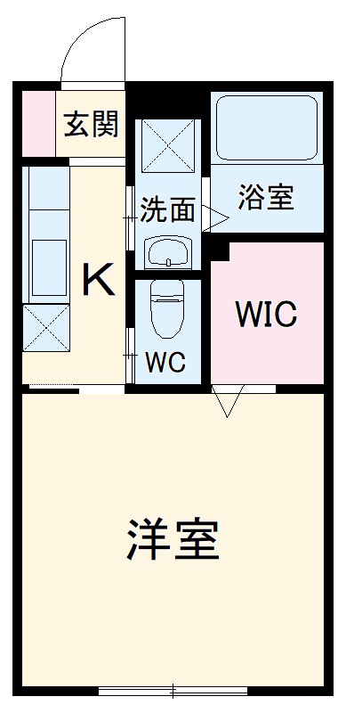ヒルクレストⅡの間取り