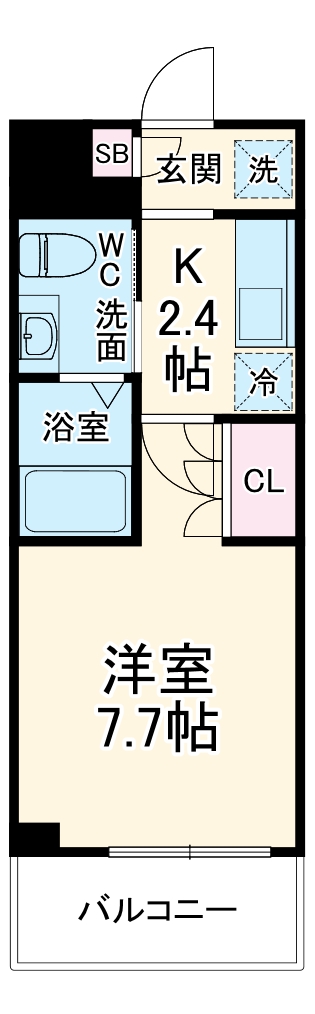 イーストサイドレジデンスの間取り