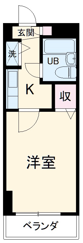 煉瓦館100の間取り