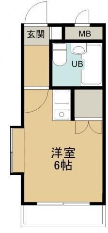 煉瓦館3の間取り