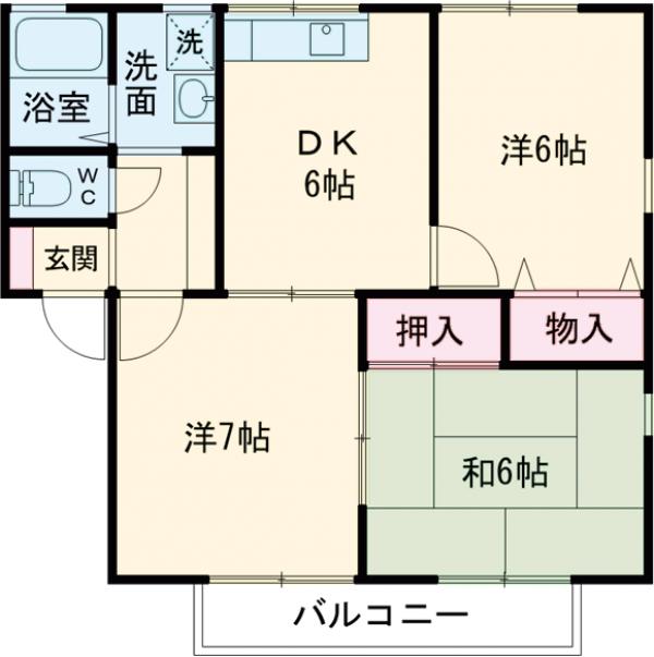 セジュールMMD IVの間取り