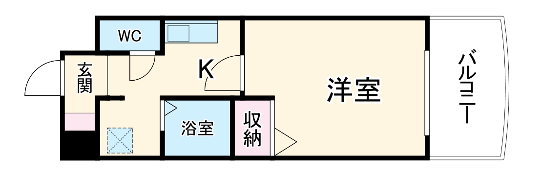 ワピタ名駅の間取り