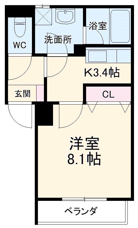 ペコラ・デンテの間取り