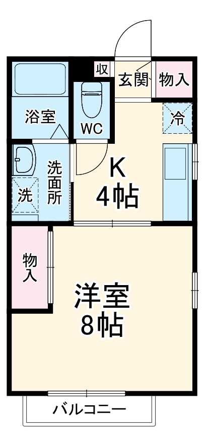 サンハイムの間取り