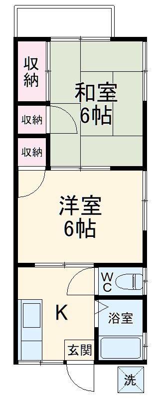 メノハイツの間取り