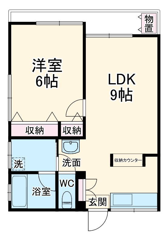 志村ハイツの間取り