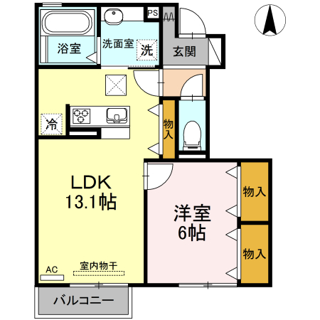 グレイスコートの間取り