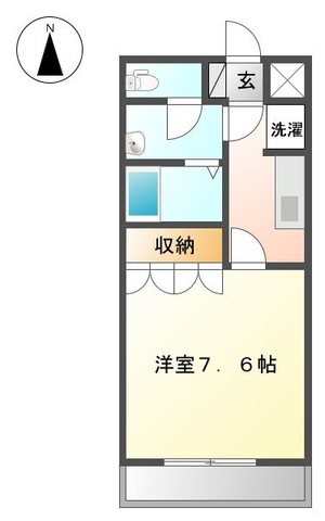 ダイアモンドハイツ・ヴィ-ナスの間取り