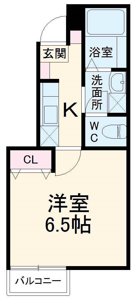 クレア春日部の間取り