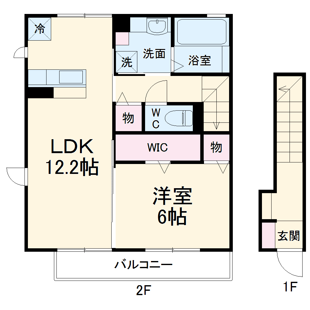 アネラの間取り