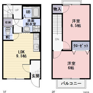 ジュネスサードニックスCの間取り