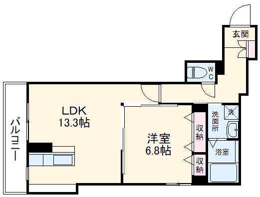 パークアヴェニューの間取り