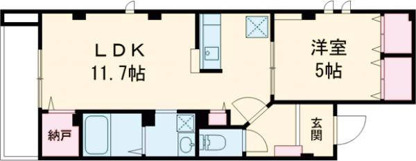 アフィーノの間取り