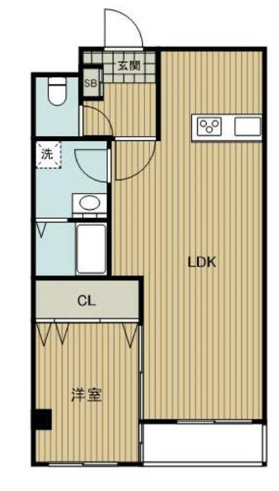 ヒルサイドコートの間取り