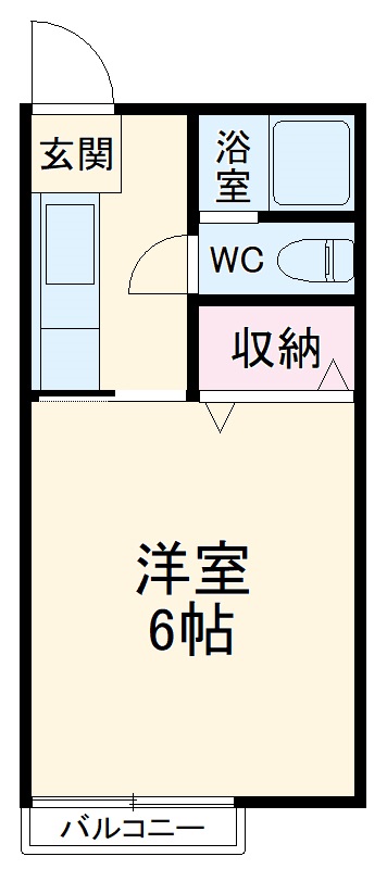 パークサイド五才美の間取り
