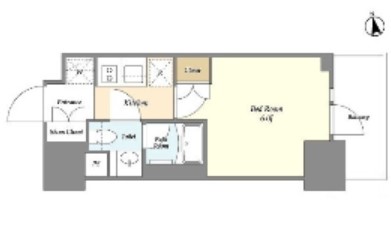 オーキッドレジデンス品川中延の間取り