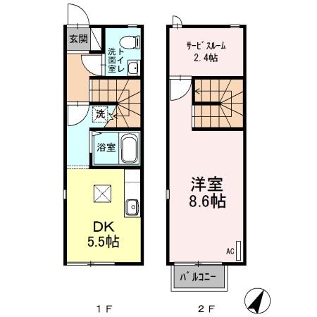 プレジオ Iの間取り