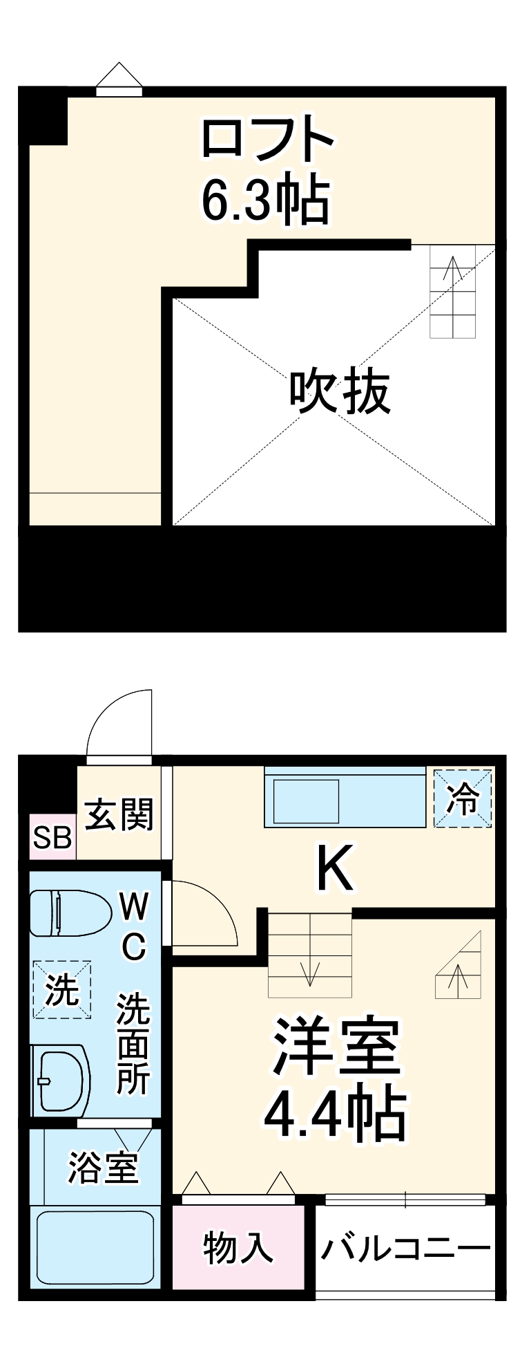 Infinity東大宮の間取り