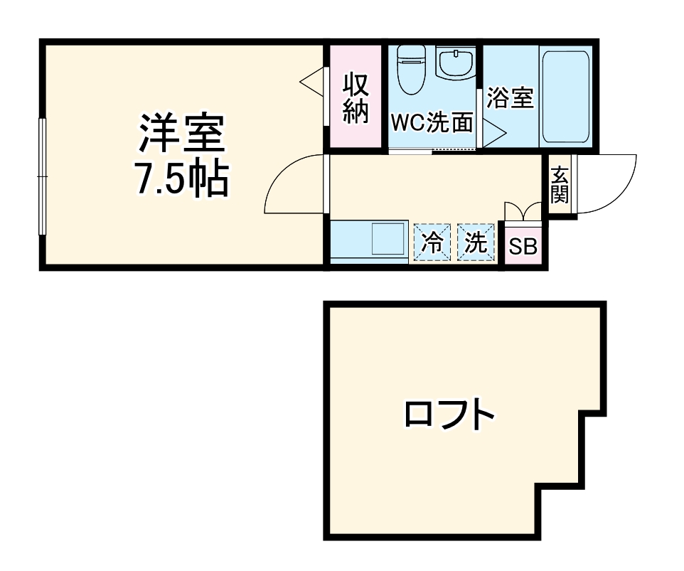フォルトゥナの間取り