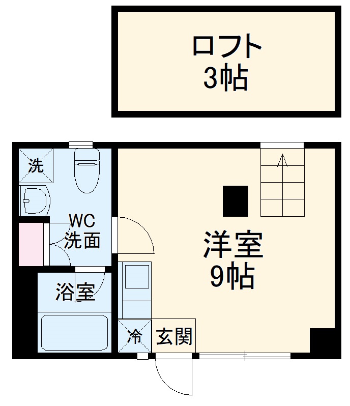 千種ハウスの間取り