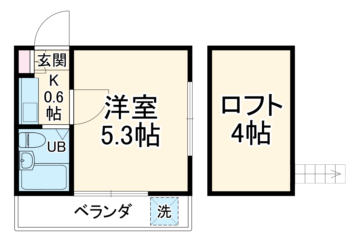 ザ・ファースト西所沢の間取り