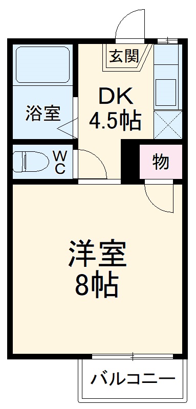 エクシィヴ大樹 Ⅰの間取り