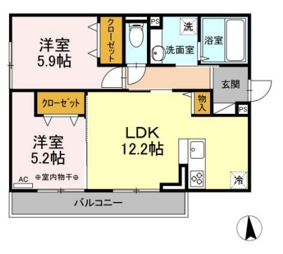 ラフターの間取り