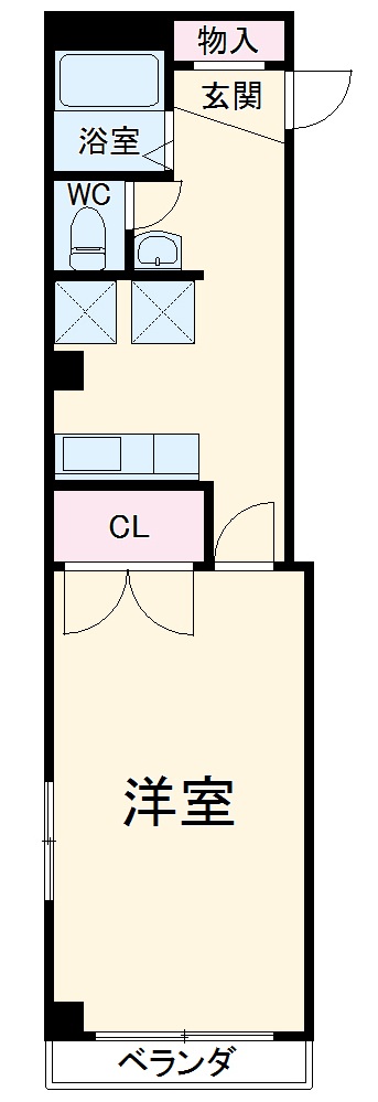 シャルマン草加Ⅲの間取り
