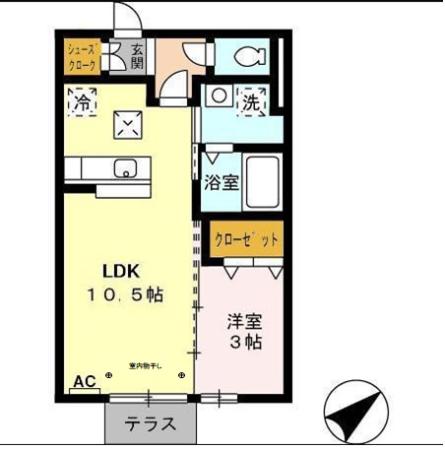 クレスト菰野の間取り