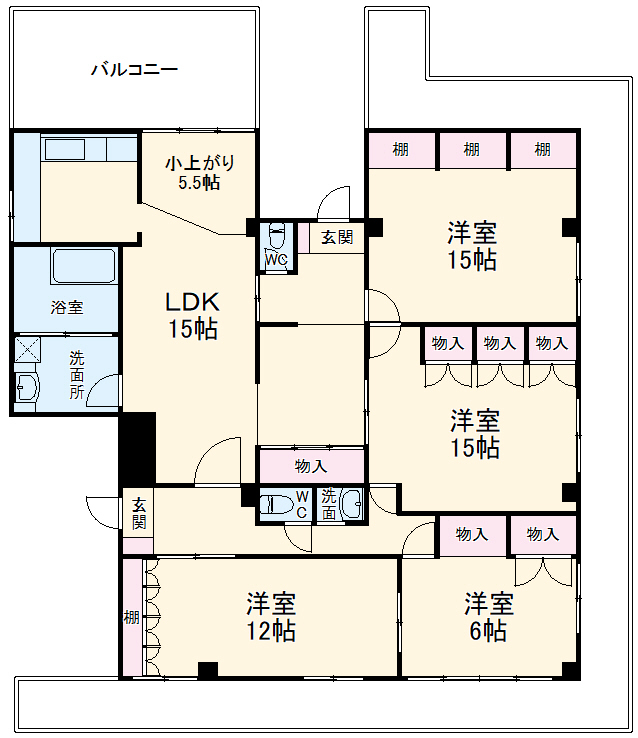 大倉ビルの間取り