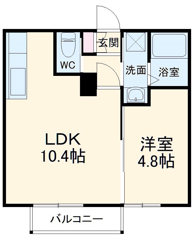 コネクトパーク2番館の間取り