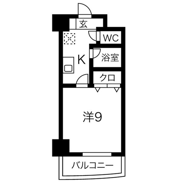 フローラ98の間取り