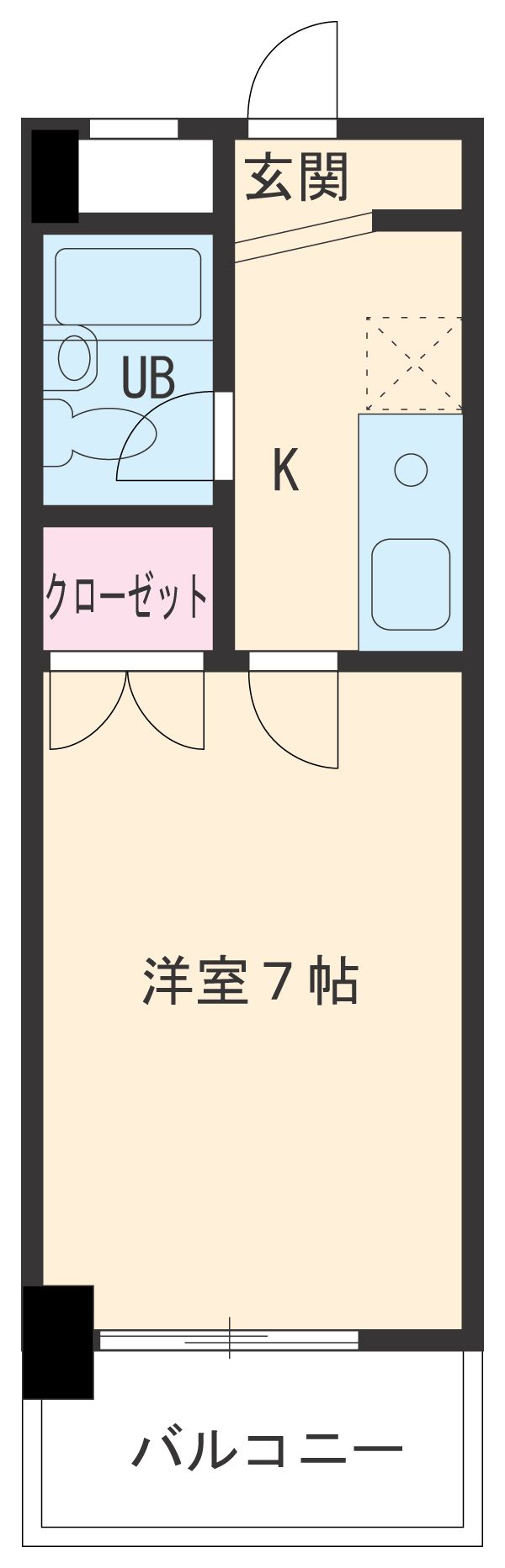 ARK21ビルの間取り