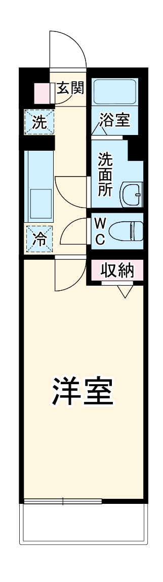 リブリ・片瀬海岸の間取り