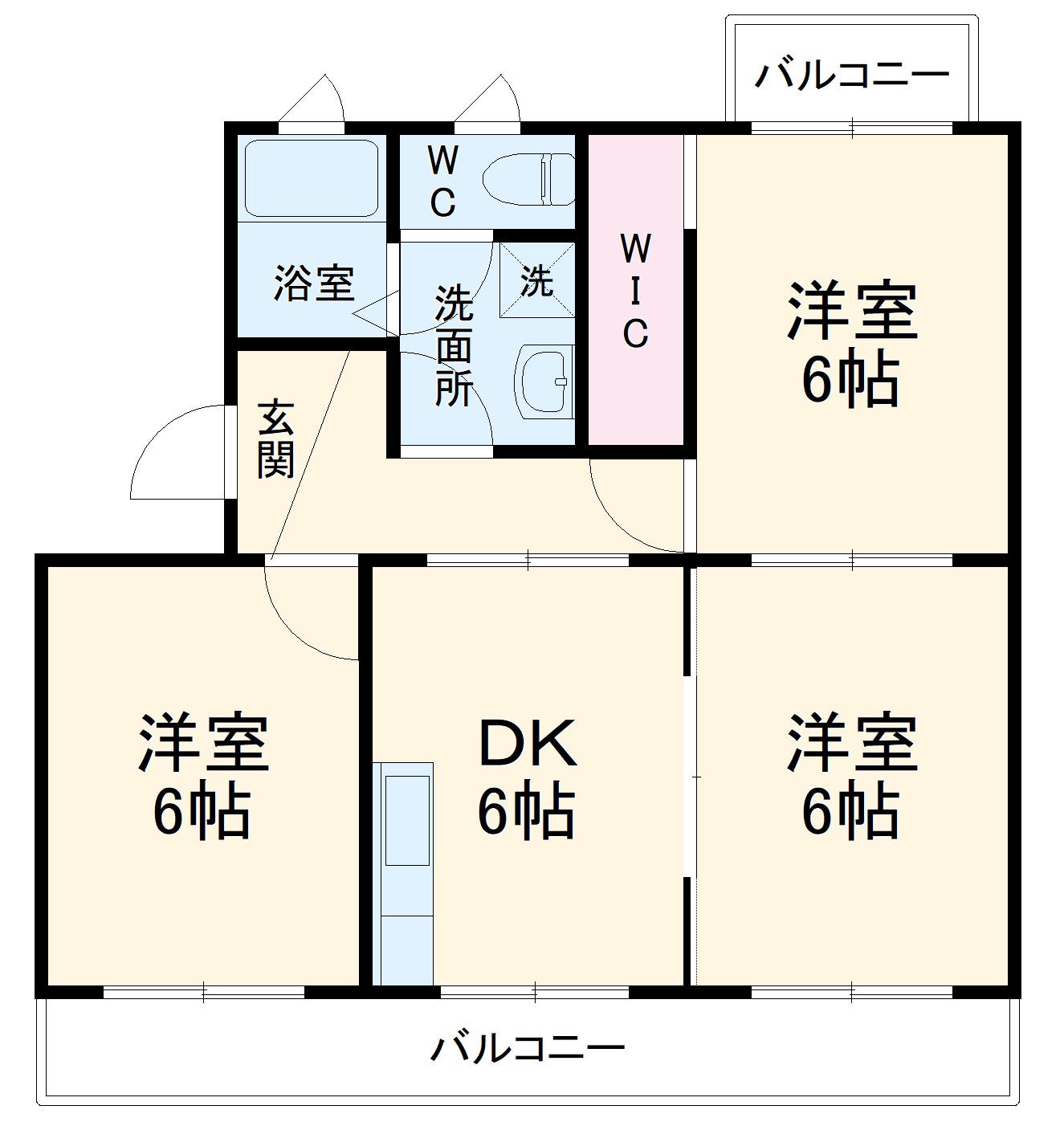 メゾンポワールの間取り